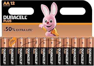 Duracell Plus AA Batteries Pack of 12