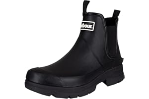 Barbour Uomo Stivali di Gomma Nimbus, Nero