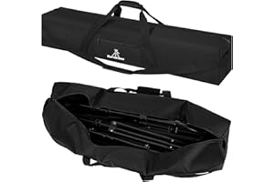 OUUTMEE 35,4" Tragbare Stativtasche 90 x 18 x 18 cm/35,4“ x 7,1” x 7,1“ Stativ Tragetasche mit Schultergurt，für Kamerastativ, Lichtstative, Einbeinstative und andere Fotoausrüstung