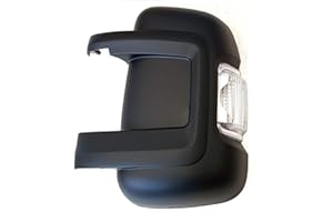 FINAO AUTOPARTS® - Carcasa de espejo retrovisor e intermitente exterior izquierdo para Boxer, Jumper y Ducato