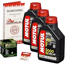 Set Service Öl Motul 7100 10W40 + Filter Yamaha MT-09 Von 2014 Al
