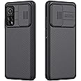 For Xiaomi Mi 10T 5G Case pro Cover, Nilkkin CamShield Protective Cover with Camera Protector Hard PC and TPU Ultra Thin Anti-Scratch Phone MI10T/Mi (Black)