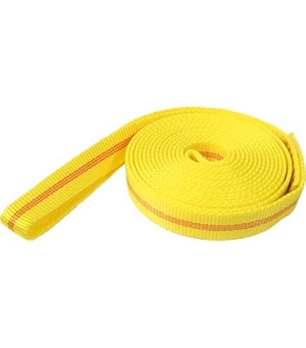 Tee-uu Rescue-Loop Rettungsschlinge – 150 Cm – Gelb-orange – EN 566 – 22 KN Bruchlast – Für Feuerwehr, Rettung & Selbstrettung – Atemschutz Geeignet
