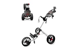 CaddyTek Caddylite 15.3 V2 – Deluxe Quad-Fold Golf Push Cart