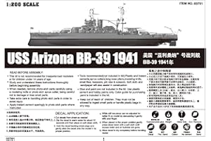 Trumpeter TRU03701 3701 USS Arizona BB-39 Kit de modélisme