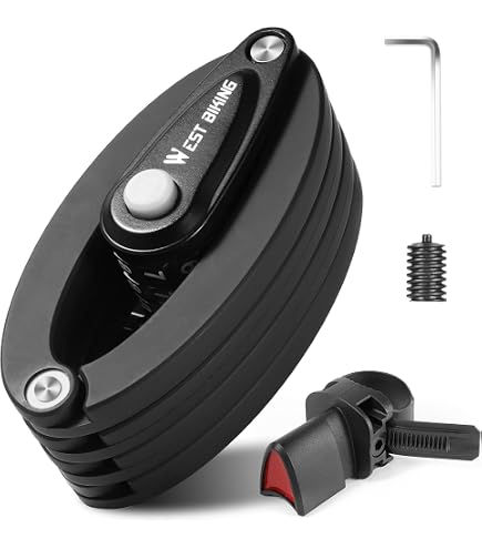 Apex TI  leichtes Titan-Falt-Fahrradschloss : Amazon.de: Sport & Freizeit