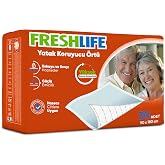 Freshlife Yatak Koruyucu &Ouml;rt&uuml; 90x180 cm 30 Adet