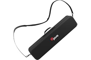 Pivo Transportetui Classic leichtes Hartschalenetui aus robustem Nylon mit Schulterriemen und Griffen zur Aufbewahrung mit starkem Schutz für Stative, Pods und Zubehör