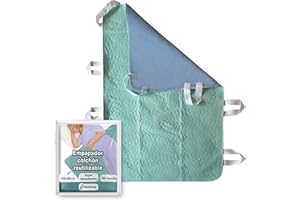 BestZings- Empapadores Cama Adultos - Protector colchon Impermeable - Protector Cama - Pipi Stop - Empapadores Bebe - Adultos - Empapador Reutilizable - Gruas para Personas Mayores- colchon 135 x 85