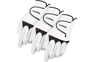 yamato Golfhandschuhe für Herren und Damen, 3er-Pack, für Golfer, bequeme Passform, tolles Golfgeschenk