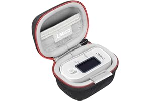 RLSOCO Étui pour Beurer PO 30 Oxymètre de pouls & pour Braun YK-81CEU Oxymètre de pouls & pour Berrcom AOJ-70C Oxymétre de Doigt & pour Pulox PO-200 Solo Oxymètre de pouls et Plus (Étui Uniquement)