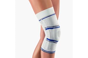 KOEAY Bort StabiloGen® Eco Kniebandage mit Haftband kurz 4 Silber