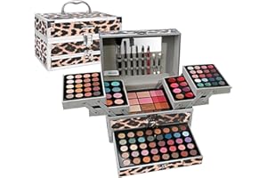 Kit per Trucco Completo, MKNZOME Cosmetico Valigetta per Principianti con Ombretti Correttore Rossetto Lucidalabbra Fard ecc - Sorpresa Regalo Trousse di Trucchi, per l'uso quotidiano e viaggio#6