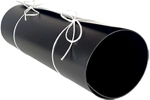 PE-HD PLATTEN Plaque en polyéthylène HD 1-3 mm noir (formats XL) - Plaques en plastique (3,0 mm, 1000 x 495 mm)