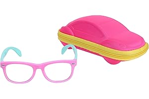 JOXIGO Kinder Blaulichtfilter Brille Computerbrille Gamingbrille Ohne Stärke UV Blockieren TR90 Rahmen Jungen & Mädchen Alter 2-6