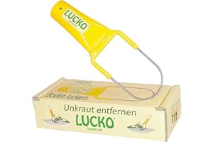 LUCKO Drahthacke LR5 Unkrautkratzer Gartenwerkzeug Gartengeräte Gartenkralle für Unkraut Entferner Gerät Unkrautjäter Unkrautstecher für Langem Stiel