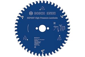 Bosch Professional Brzeszczot do piły tarczowej Expert for High Pressure Laminate (165 x 20 x 2,6 mm, 48 zębów, akcesoria do piły tarczowej)