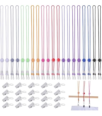 FINGERINSPIRE 24 Pcs Cross-Stitch Roll Clip 4 Styles Clear PP Plastic Embroidery Fabric Roll Clip Needlework Fabric Holder Sewing Fabric Fastener Stitching Fabric Clamp, Cross-Stitch Accessories