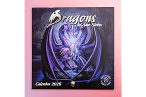 Dragons by Anne Stokes Wall Calendar 2026 (Art Calendar): Original Flame Tree Publishing-Kalender [Kalender]