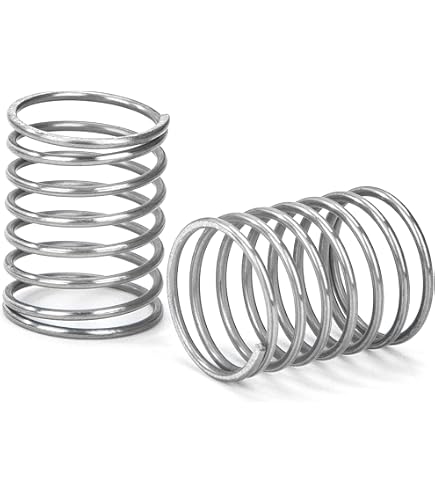 Molle Di Compressione A Spirale Universali – 2,5x18x500 Mm, 1,25 N/mm², In Acciaio, Per Fai-da-te, Auto E Giardino
