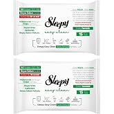Sleepy Easy Clean Surface Cleaning Towel & Tissue Travel Size 2x15 (30 Leaves)
