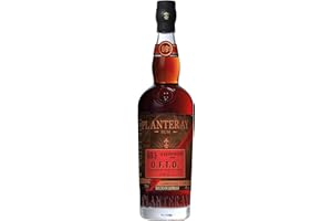 PLANTERAY PLANTATION RUM - Old Fashioned Traditional Dark - Rhum Ambré Overproof - Origine : Caraïbes - Notes de Café, Vanille & Caramel - 69 % Alcool - 70 cl