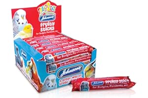 JOHNSONS VETERINARY PRODUCTS Jvp Treat2eat Budgie Fruity Stick 45g (Pack of 28)