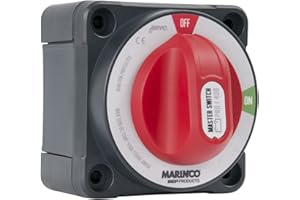 Bep Marine 770 Battery Switch On/Off, Nautic, Black, One Size