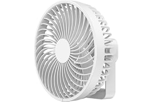 KLKIT Ventilator für den Sommer Tischventilator mit Licht Outdoor Indoor Cool down lange Standby-Zeit