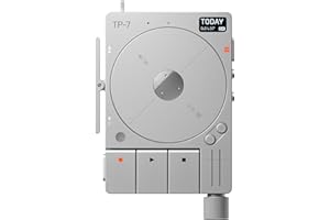 Teenage Engineering TP-7 (Enregistreur Portable, avec Interface Audio USB-C, Bluetooth, Microphone Interne, Haut-parleurs, 128 Go de mémoire, Interface Audio USB-C, 72 Heures d'autonomie)