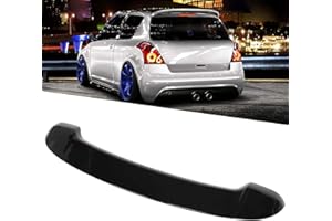 CERSALT Becquet de hayon, becquet de Toit arrière de Style Sport pour Aile de becquet de Suzuki, pièces d'auto de becquet de Coffre de Voiture adaptées pour Suzuki Swift Mk3 2005-2010