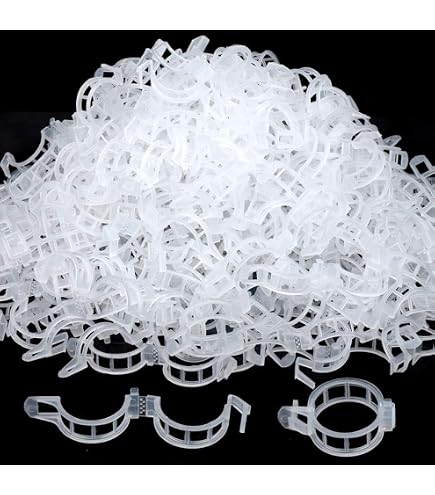 Crochet Tomate Pas Cher HGRGHH 25 Crochets De Tomate De Jardin En Métal Avec 30 Clips De Tomates Et Corde De 10 M, Crochets De Support Pour Tomates, Clips De Support De