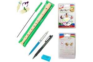 HOHNER PACK LOTE Flauta dulce Hohnr Melody 9508 + 5 Sordinas Muteflute REDUCE INSONORIZA el 80% o el 100% del sonido de tu flauta + REGALO