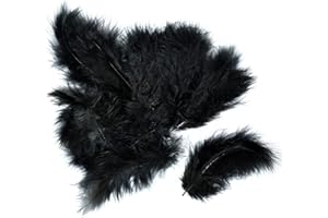 VBS 15 Piume di marabù 10 cm piume morbide per la decorazione di Pasqua per composizioni