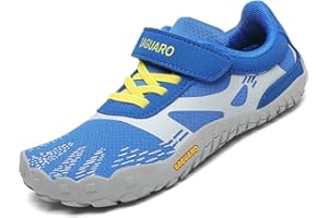 SAGUARO Chaussures de Trail Enfants Filles Chaussures de Sport Respirant Antidérapant