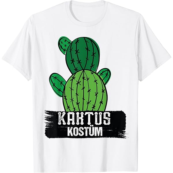 Fasching & Karneval Kaktus Kostm T-Shirt : Amazon.de: Fashion