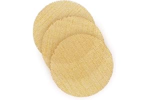 RETOL Retine abrasive velcrate, 225 mm, G80, p. levigatrici per muri, corindone nobile bianco (25 Pz.)