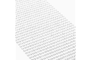 ‎MOVOJA Movoja Silberne Strasssteine - runde Glitzersteine 1200 Stück 3 mm selbstklebend zum Verzieren und Basteln | Schmucksteine zum aufkleben | Steinchen Dekosteine Bastelsteine Silber