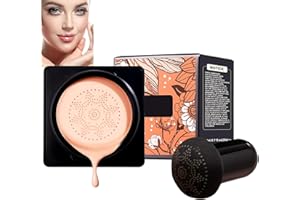 KOAHDE Pilzkopf CC Creme,Luftkissen BB Creme,Luftkissen Grundierung,Pilzkopf Luftkissen CC Creme,Pilzkopf Concealer Luftkissen,Luftkissen Abdeckung Concealer,Pilzkopf Luftkissen Grundierung,Natürlich