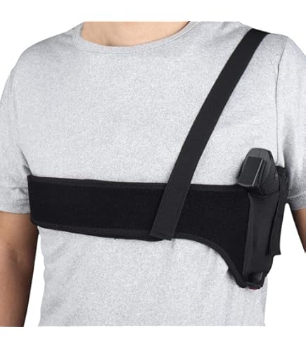 Mil-Tec Holster D'épaule Cordura - Étui Réglable Droitiers Et Gauchers