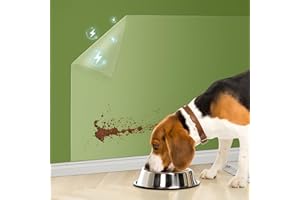 Loiion Electrostatic Wall Protective Film, Frosted Wall Protector Plastic Film, Matte Static Cling Protective Film, Kitchen Wall Protector from Trash Can, Chair Back, Sofa, Door, 40 X 300cm