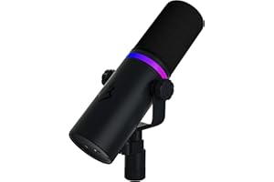 BEACN Dark Dynamic USB Microphone for PC | Professional Podcast, Gaming & Streaming Mic | Studio-Quality Desk Mic for YouTube, Twitch & Recording