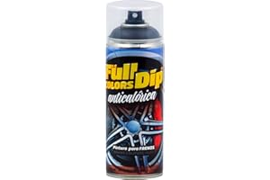 FullColors CAL006 Pintura Pinzas de Freno, Negro Metalizado, 400 ml