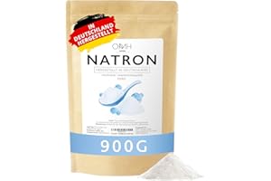 ‎OMH NUTRITION OH MY HEALTH OMH nutrition OH MY HEALTH Natron Pulver 900g (0,9kg) Lebensmittelqualität Backpulver Baking Soda Deutsche Herstellung hochrein