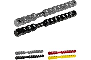 TUNIRO 2 pièces Compteur de buts pour Table de Baby-Foot en Forme de Cube, numéroté de 1 à 10, Choix de Couleur, Affichage du But