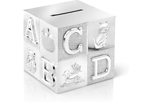 Zilverstad A6016260 - Hucha de Cubo, Grande, ABC