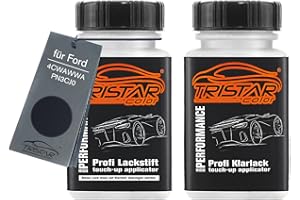 TRISTARcolor Autolack Lackstift Set für Ford 4CWAWWA / PN3CJ0 Deep Navy/Marineblau Basislack Klarlack je 50ml