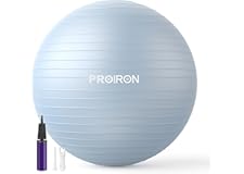 PROIRON Yoga Ball Anti-Burst Exercise Ball Chair with Quick Pump Slip Resistant Gym Ball Supports 500KG Balance Ball for Pila