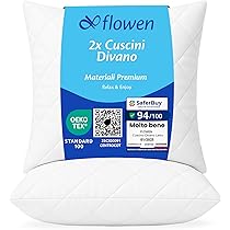 Set Federe Lino 50x50 Set 4 Federe Natalizie Per Cuscini 50x50 Cm - Tema Natale, In Lino, Per Divano E Decorazioni Festive Federe Per Cuscini Natalizi