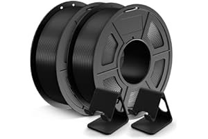 JAYO Filament PLA 1,75 mm 1,1 kg, dokładność wymiarowa +/- 0,02 mm filament PLA do drukarki 3D, starannie nawinięty filament PLA, pasuje do większości drukarek 3D FDM, szpula 1,1 kg, 2 szt., łącznie